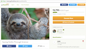 Monster´s WiSH LAB: Pure Vida Guide supports The Sloth Institute in Costa Rica